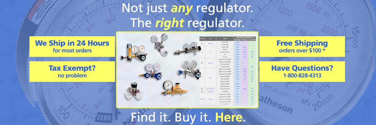 Gas Pressure Regulators